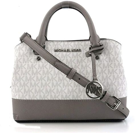 michael kors purse white and grey|Michael Kors close out totes.